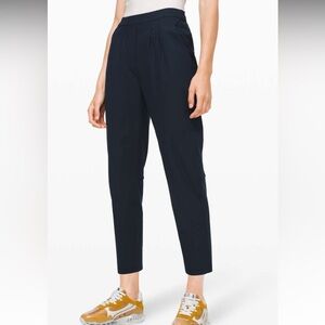 Lululemon - Essential High Rise Trouser, 25”, 6 US), true navy.